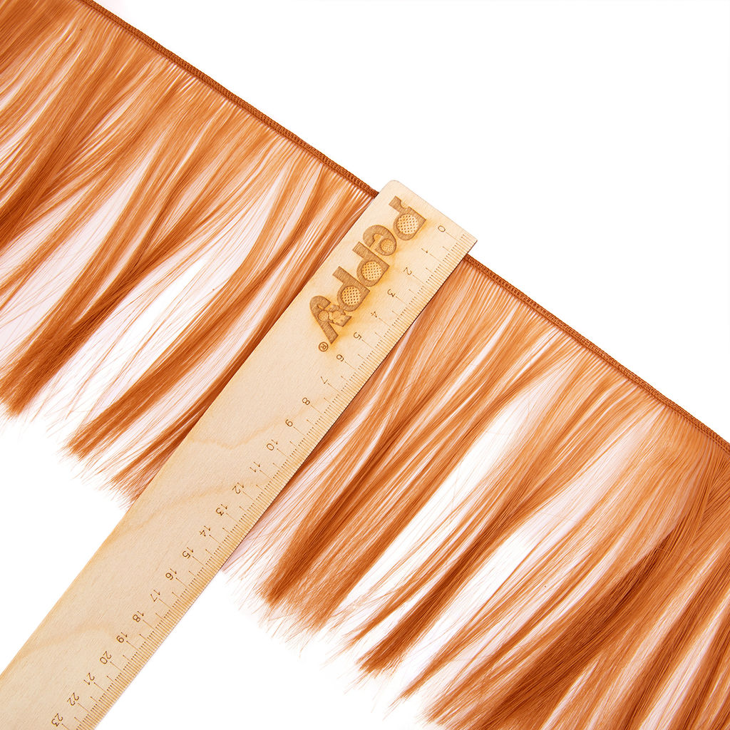 HobbyBe HAR-7 Тресс для кукол 15 см 100 см 25 г 18 золотисто-медный