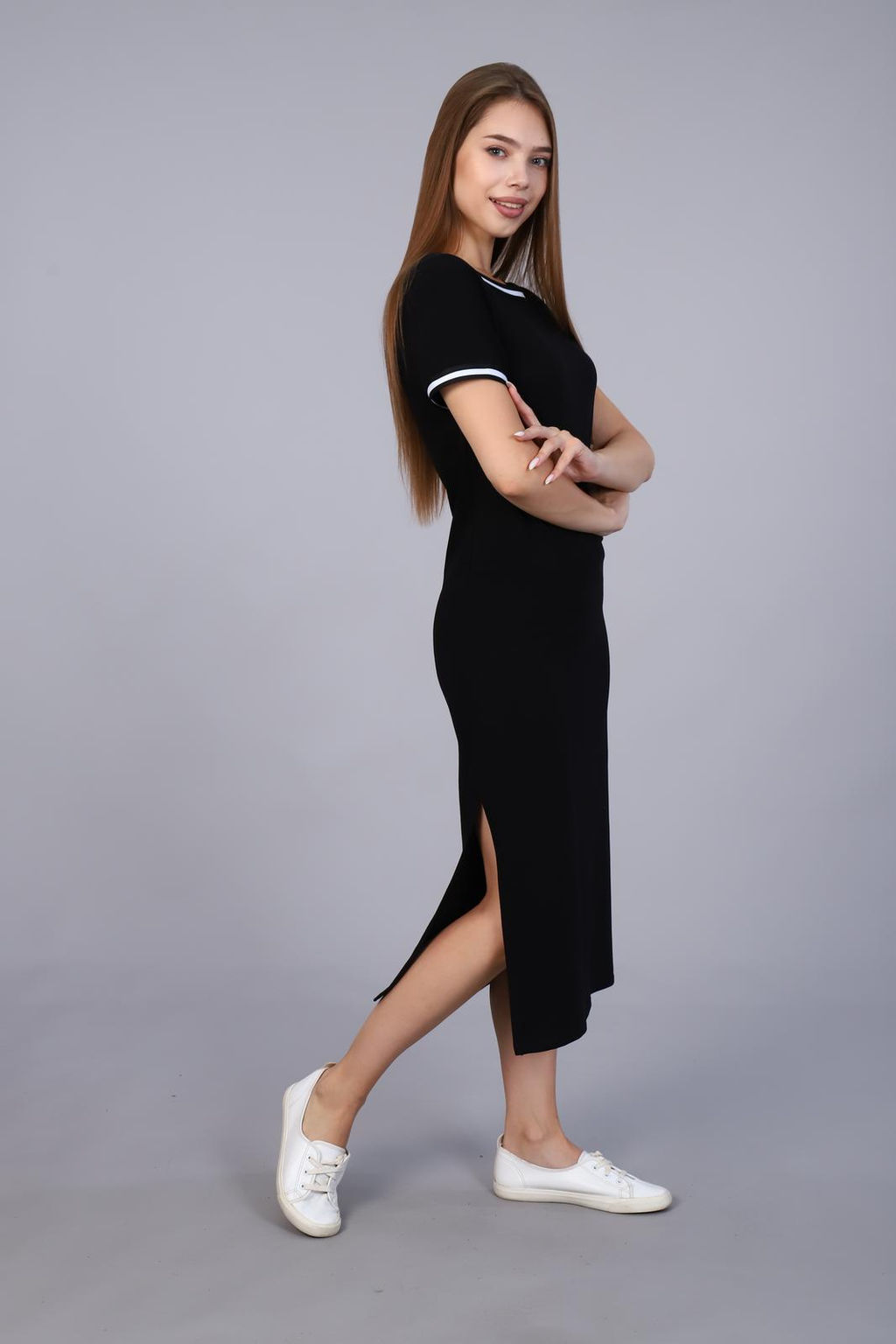 IV-CAPRIZ Дион - платье синий фото 11