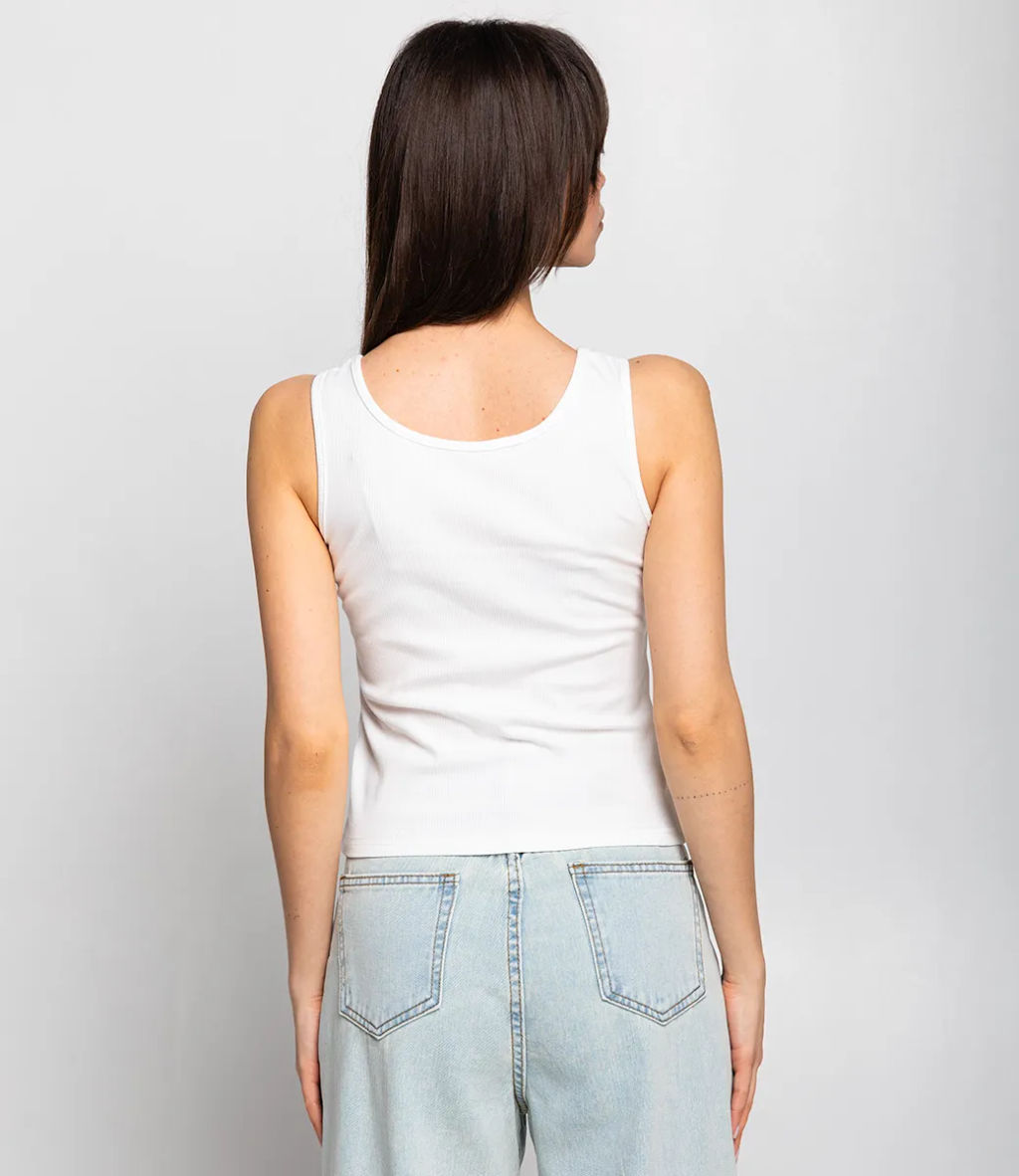 Майка #КТ318, белый