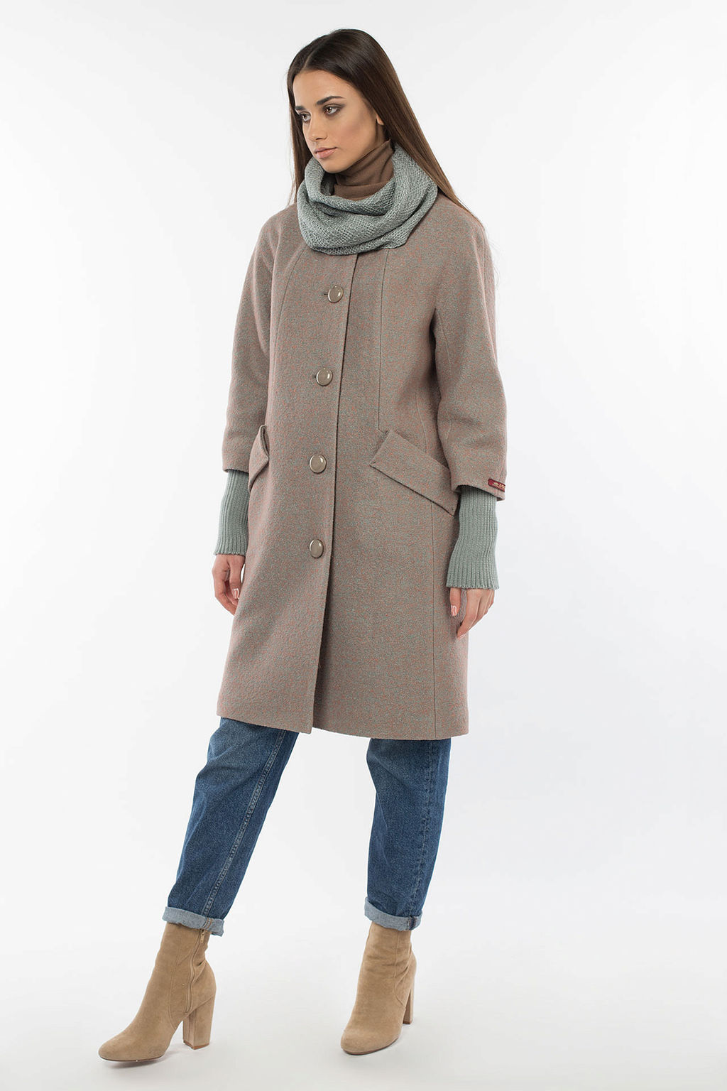 Пальто женское демисезонное - El podio фото 5