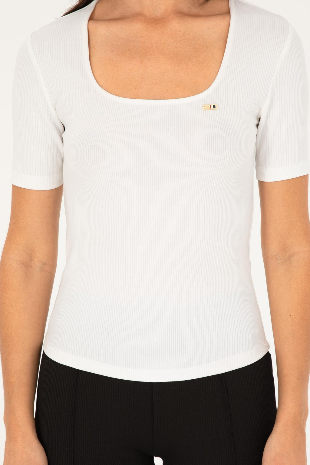 U. S. Polo Assn / Женская белая футболка - U.s. polo assn фото 6