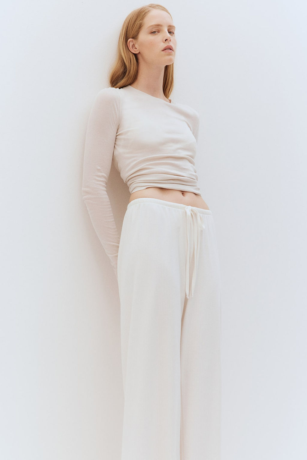 Pantalon amplio de punto - H&m фото 4