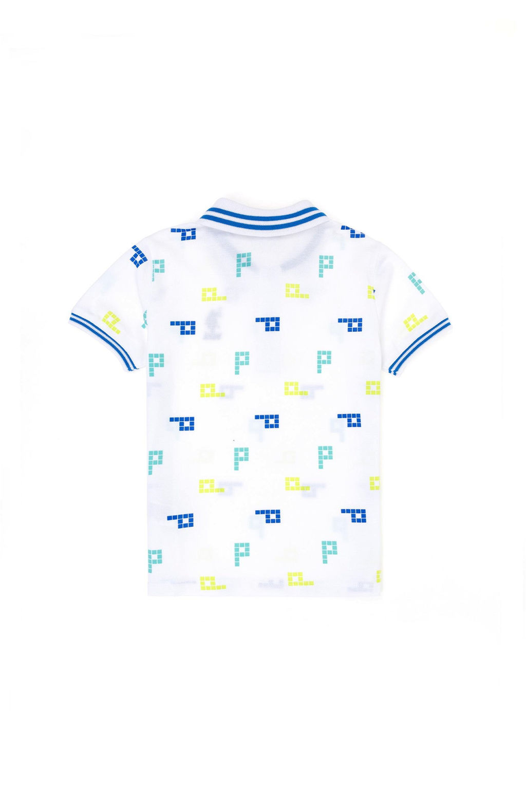 U. S. Polo Assn Белая футболка с воротником-поло для мальчика - U.s. polo assn фото 5