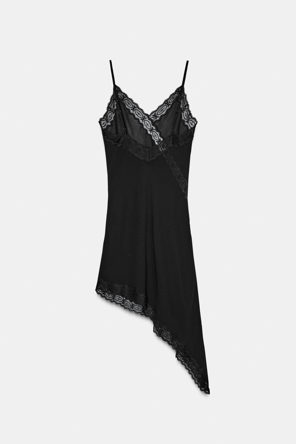 ZW COLLECTION ASYMMETRIC CAMISOLE DRESS - Zara фото 4