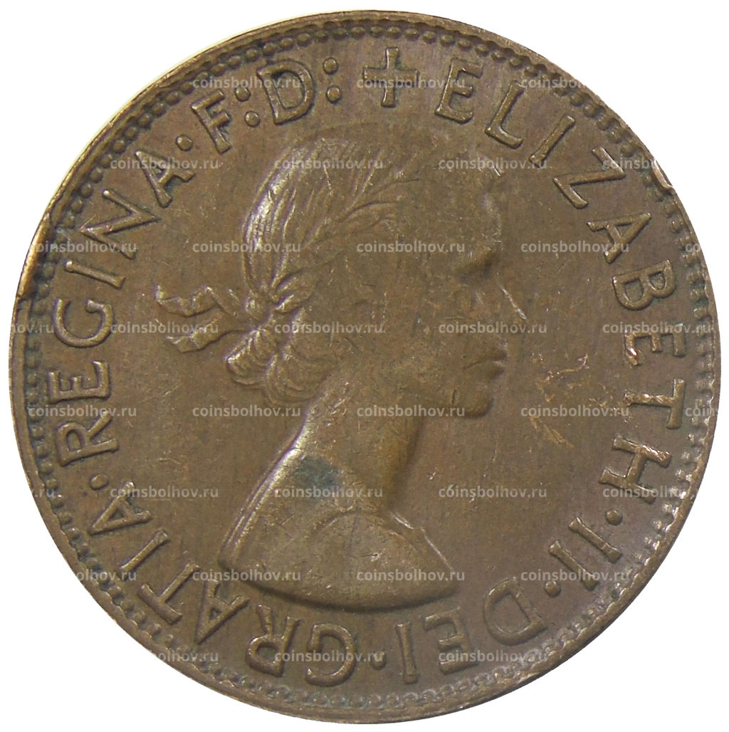 1 пенни 1960 года Австралия
