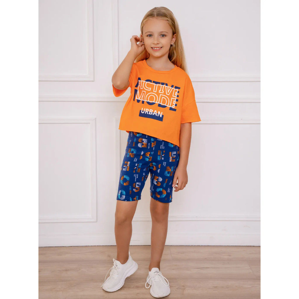 Комплект футболка кулирка, лосины кулирка с лайкрой 7032100102 - Youlala фото 5