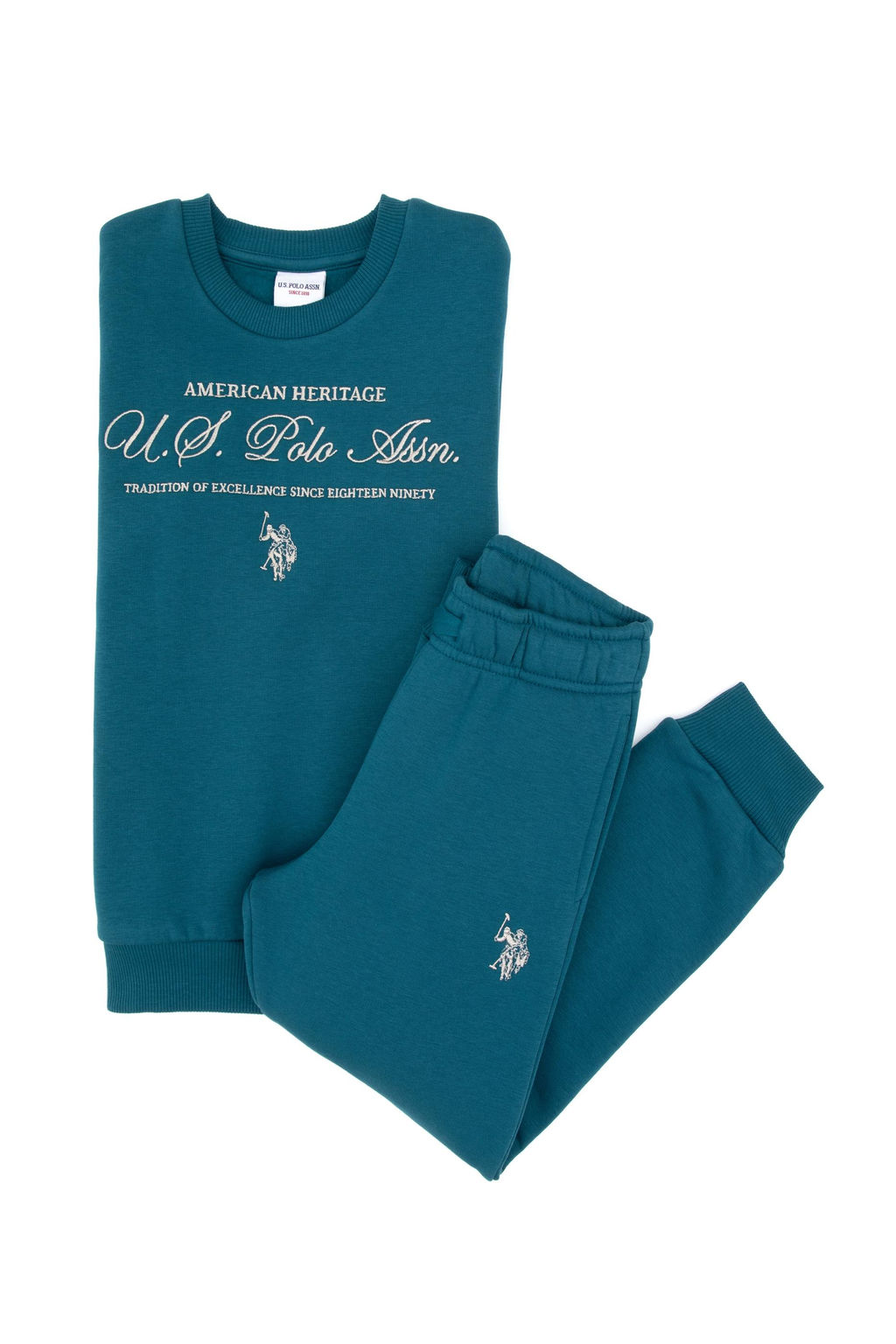 Erkek _ocuk Koyu Ye_il Pijama Tak_m_ Sepette S_rpriz _ndirim - U.s. polo assn фото 11