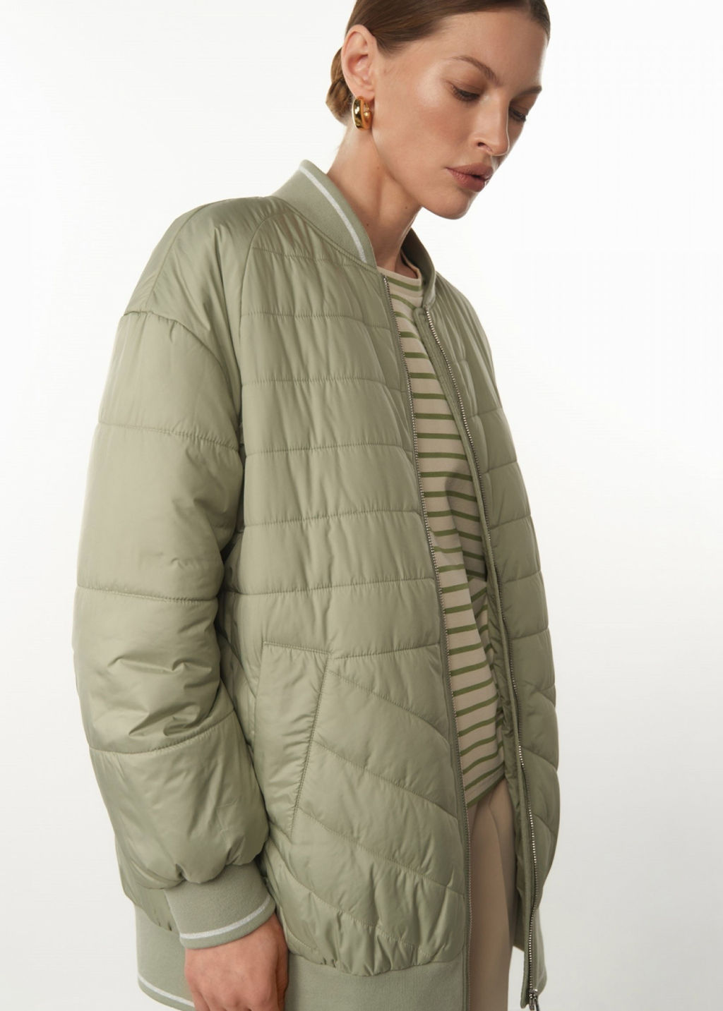 Conso/SS 230115 - olive Утепленная куртка фото 3