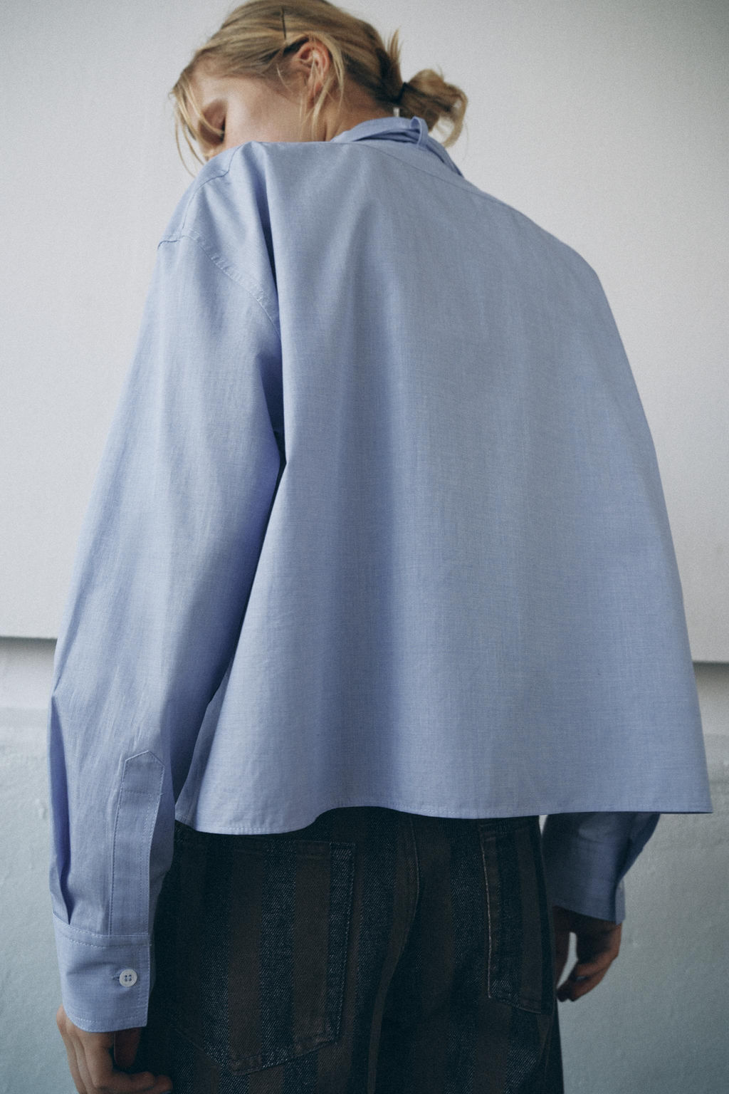 ZW COLLECTION BOW SHIRT - Zara фото 12