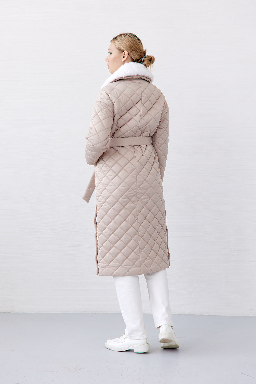 Куртка женская демисезонная 25660 (серый опал) - Kankan фото 4