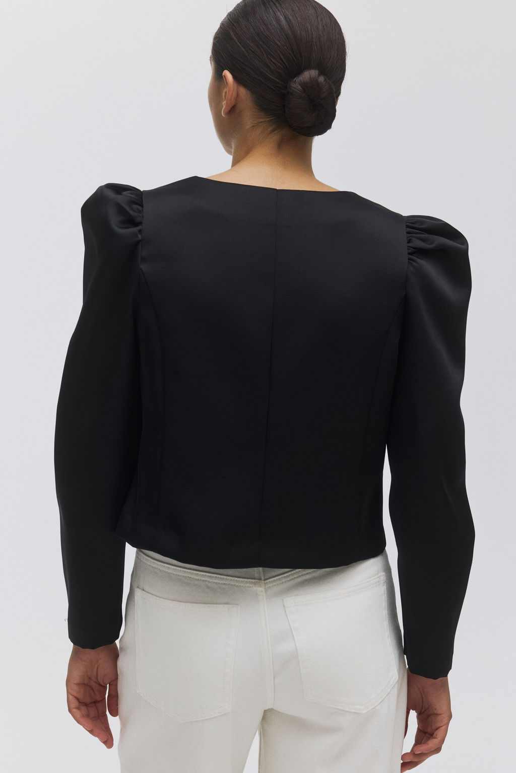 Blusa con manga puffy - H&m фото 3