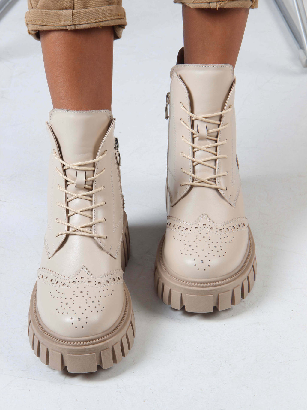 Ботинки EDART 338.21153be. beige
