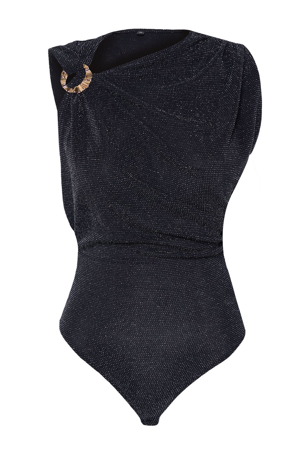 Gumus Aksesuar Detayl? C?tc?tl? Simli Orme Body TPRSS25BD00005
