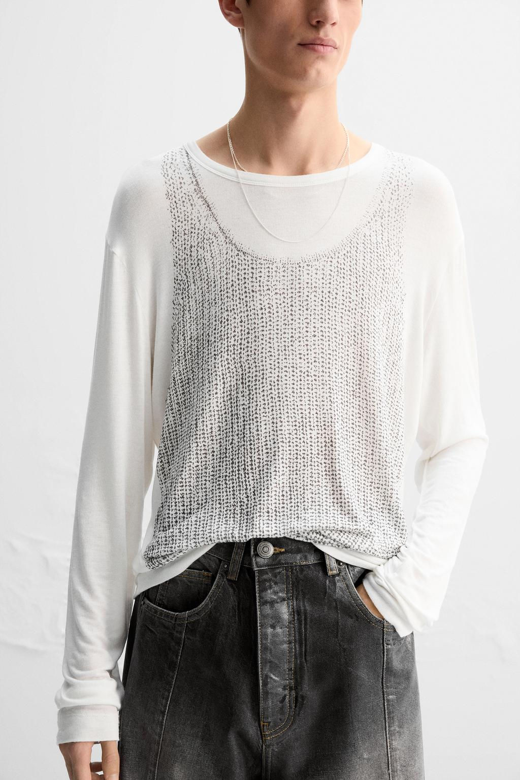 TANK PRINT LIMITED EDITION T-SHIRT - Zara фото 5