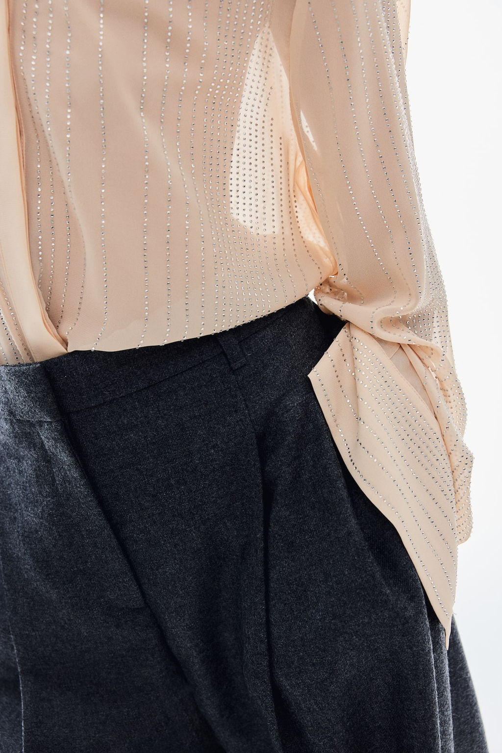 Camisa con strass - H&m фото 5