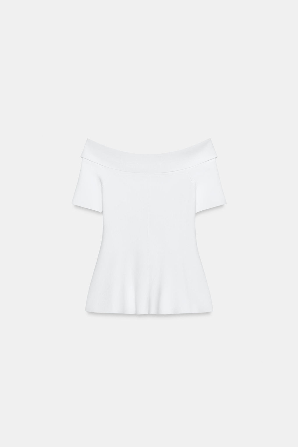 TOP PUNTO ESCOTE BARCO / Blanco