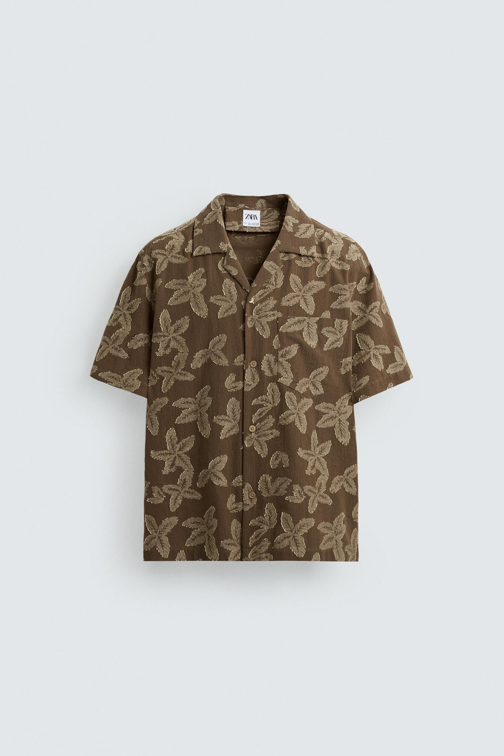 FLORAL JACQUARD SHIRT  OTIS KWAME KYE QUAICOE - Zara фото 15