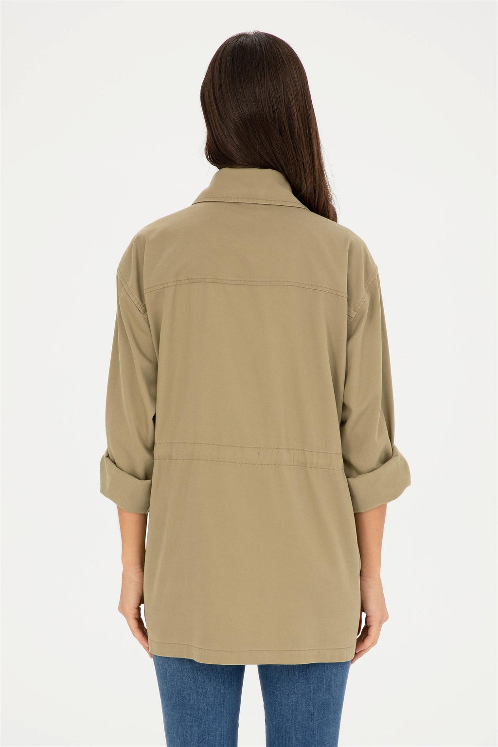 U. S. Polo Assn / Женская куртка цвета хаки - U.s. polo assn фото 5