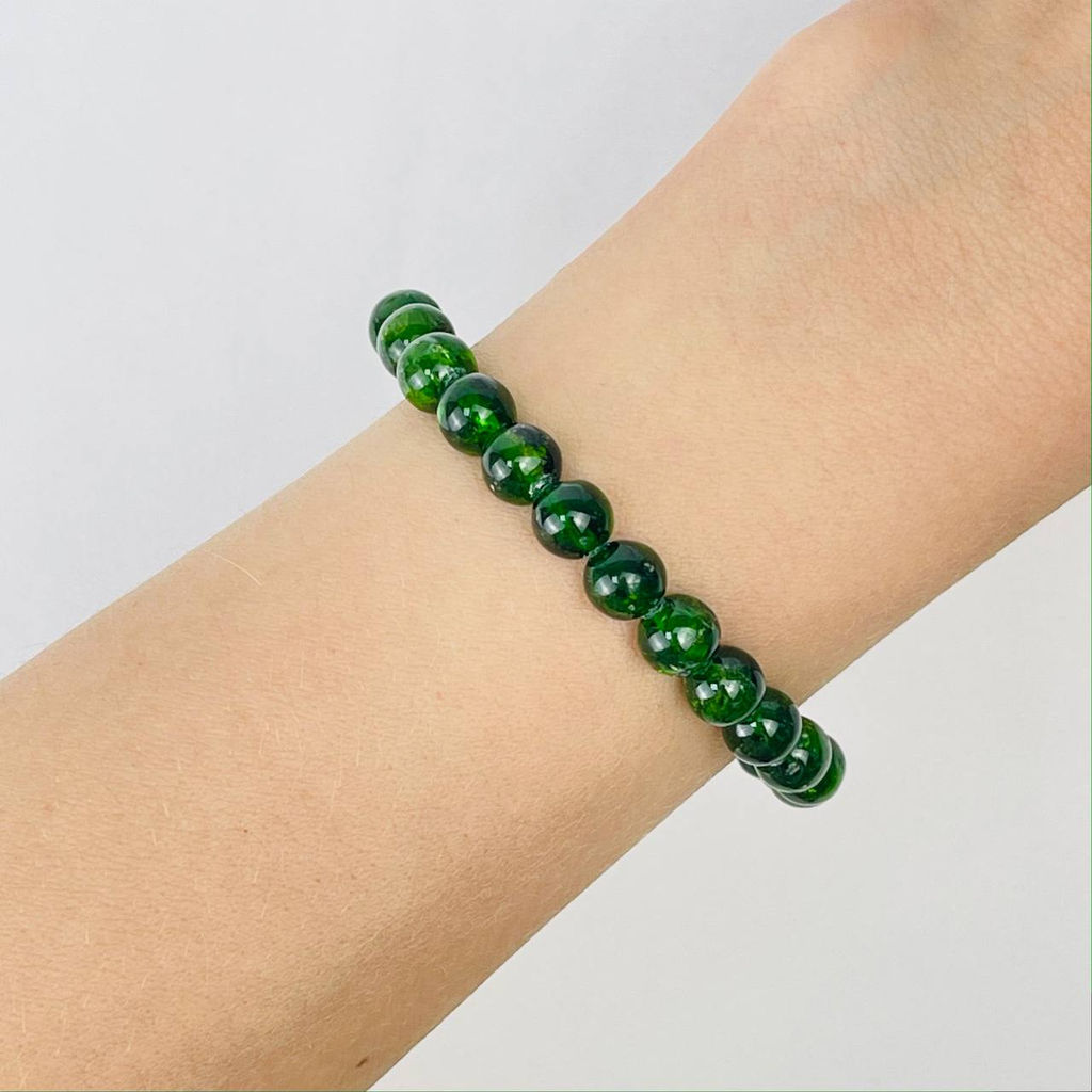 Браслет из Хромдиопсида 17,5 см