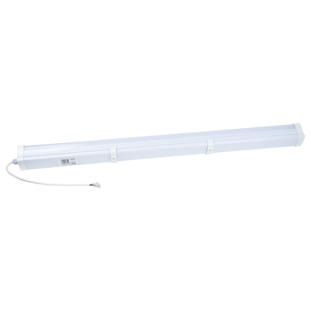 ULO-K20A 40W/4000K/L100 IP65 WHITE Светильник линейный светодиодный подвесной. Белый свет (4000К). 4360Лм. 1000х76х76мм. Корпус белый. TM Uniel.
