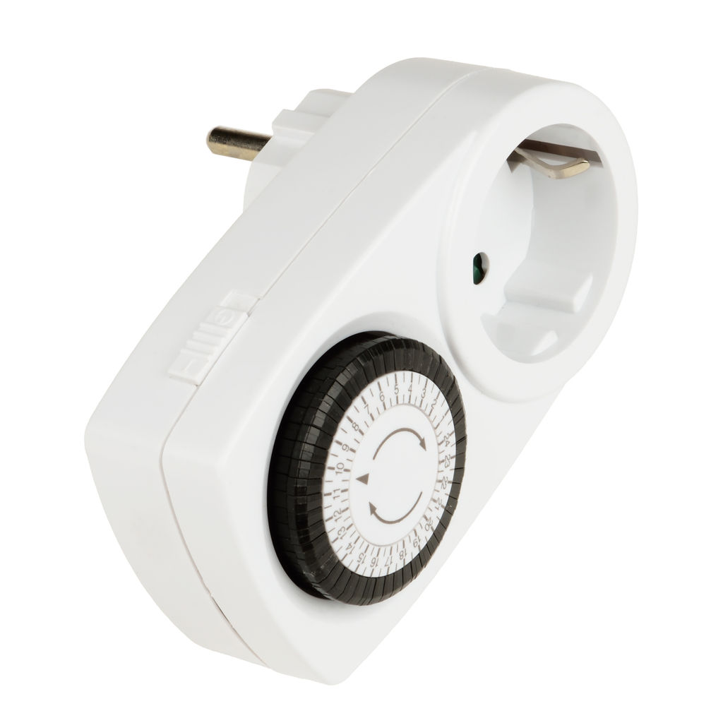 UST-M10 WHITE Таймер механический с розеткой, 220В. 12/24ч. 3500Вт. ТМ Uniel - Volpe фото 2