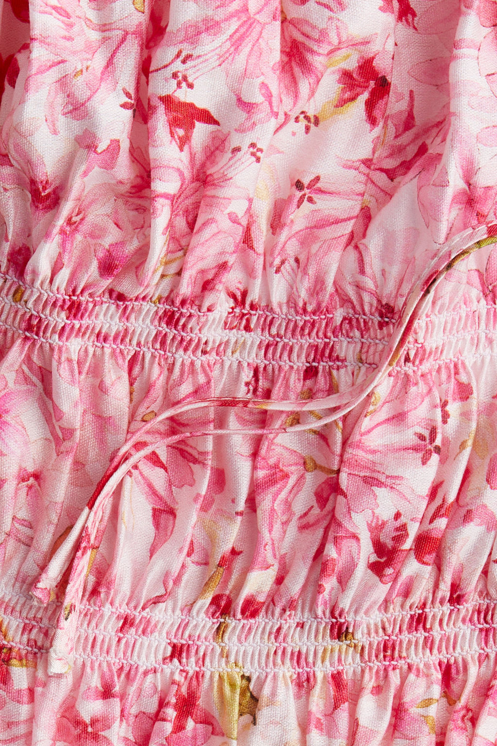 Top fruncido con tirantes de lazo - H&m фото 3