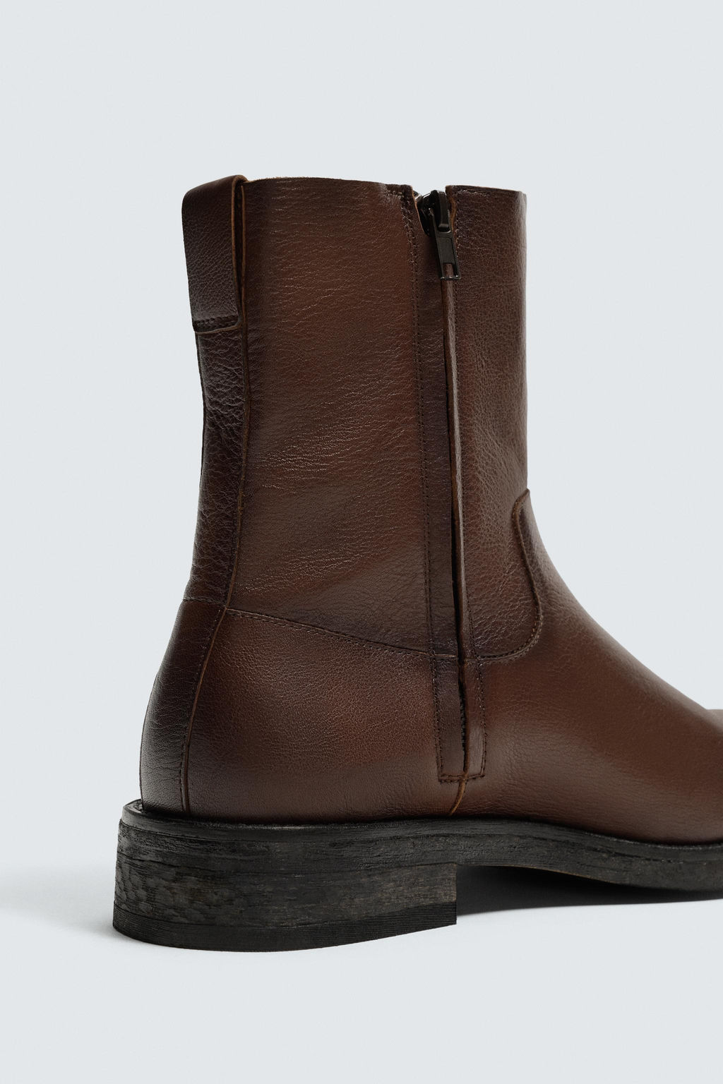 LEATHER LIMITED EDITION BOOTS - Zara фото 6