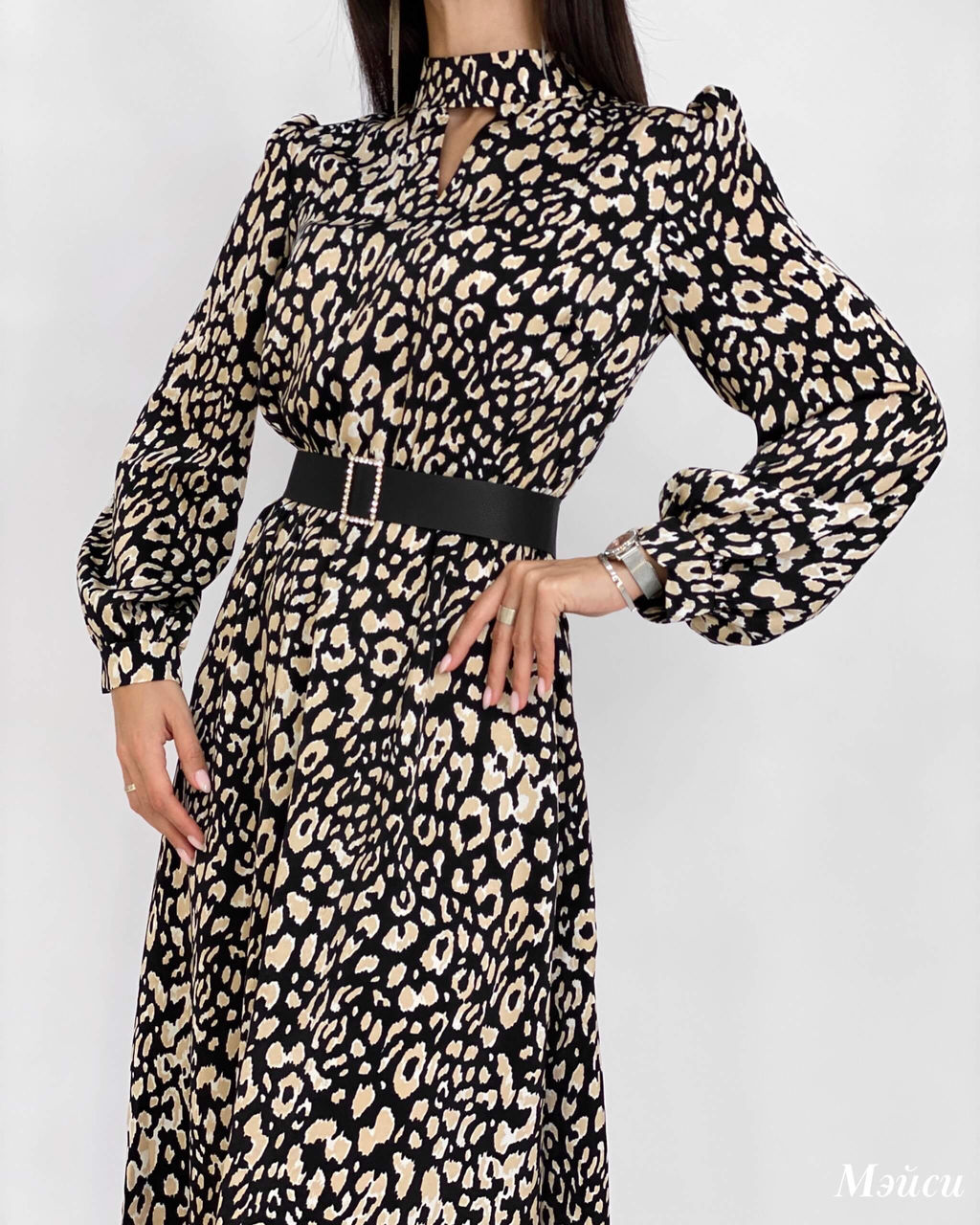 Платье Мэйси (черный) - Nadi bordo фото 3