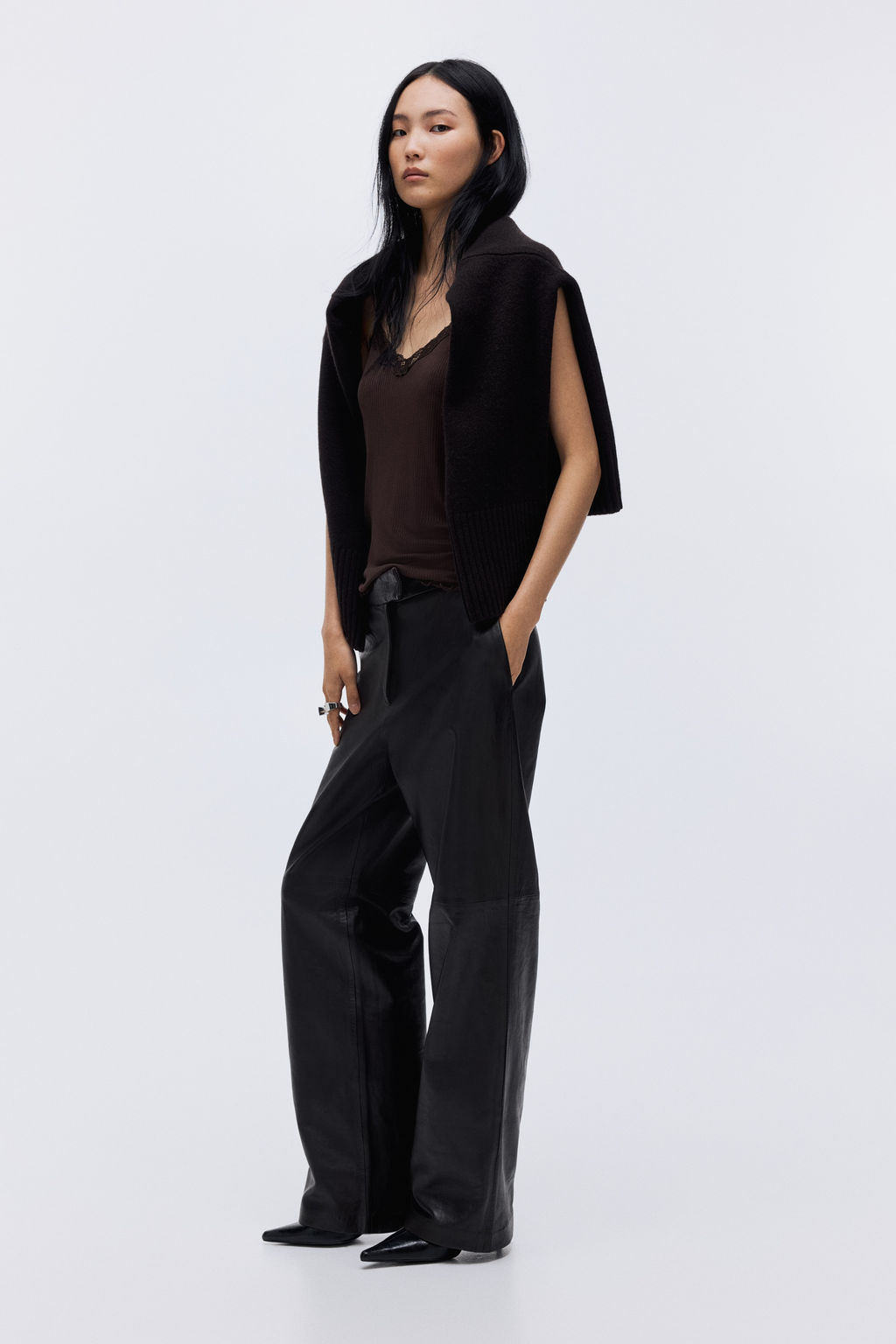 Top de tirantes con detalles de encaje - H&m фото 7