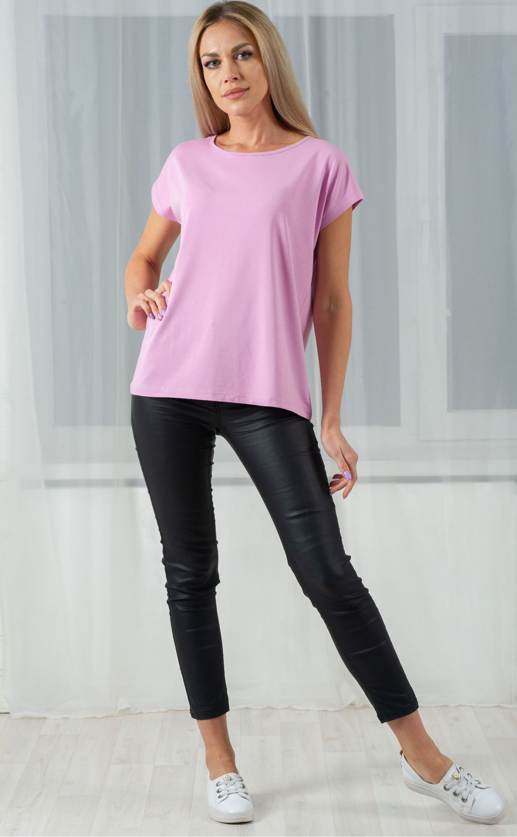 Футболка "Розовый светлый керамика"