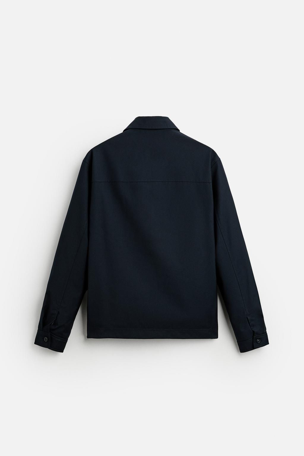 PADDED REGULAR FIT OVERSHIRT - Zara фото 16