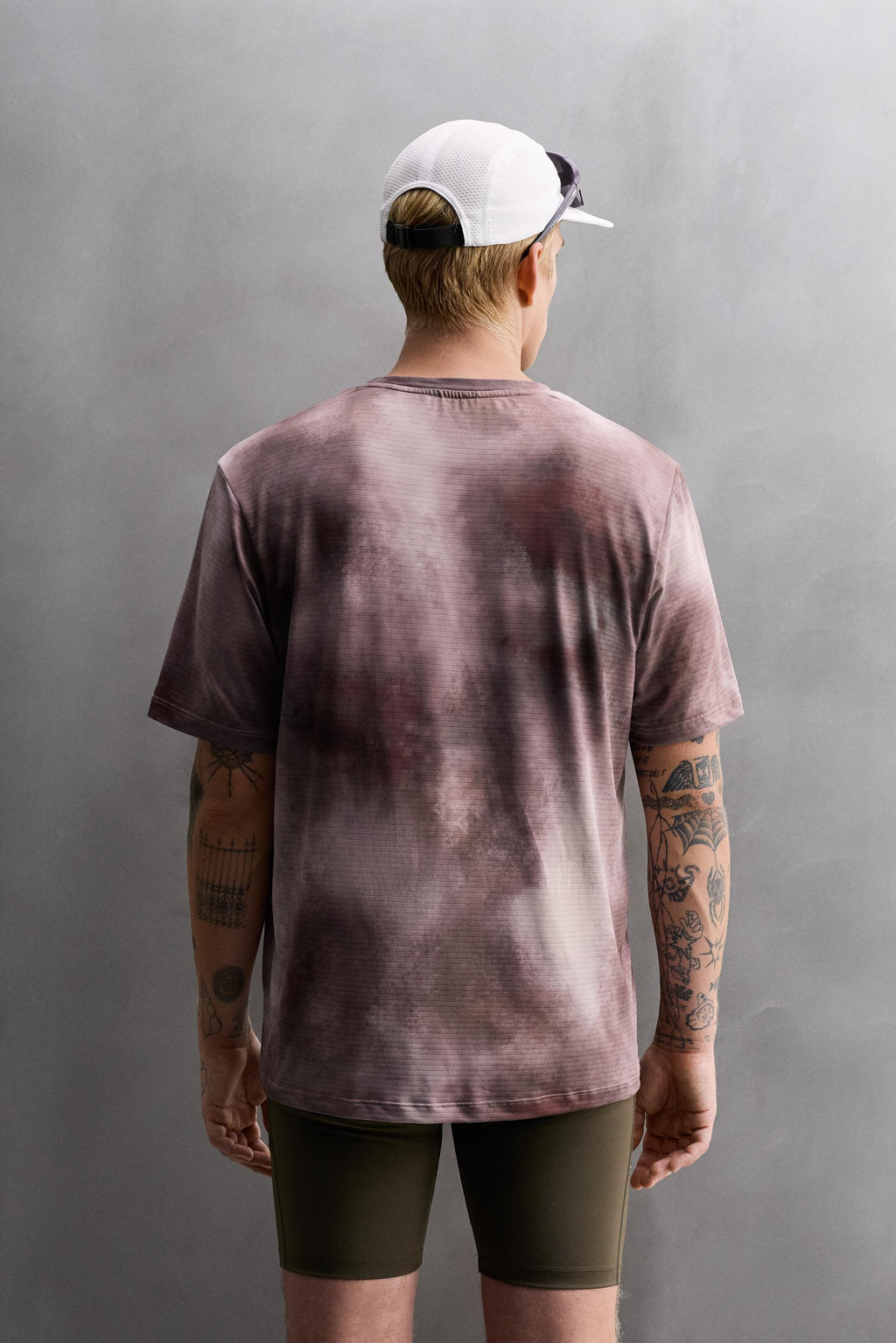 TIE-DYE PRINT PERFORATED T-SHIRT - Zara фото 3