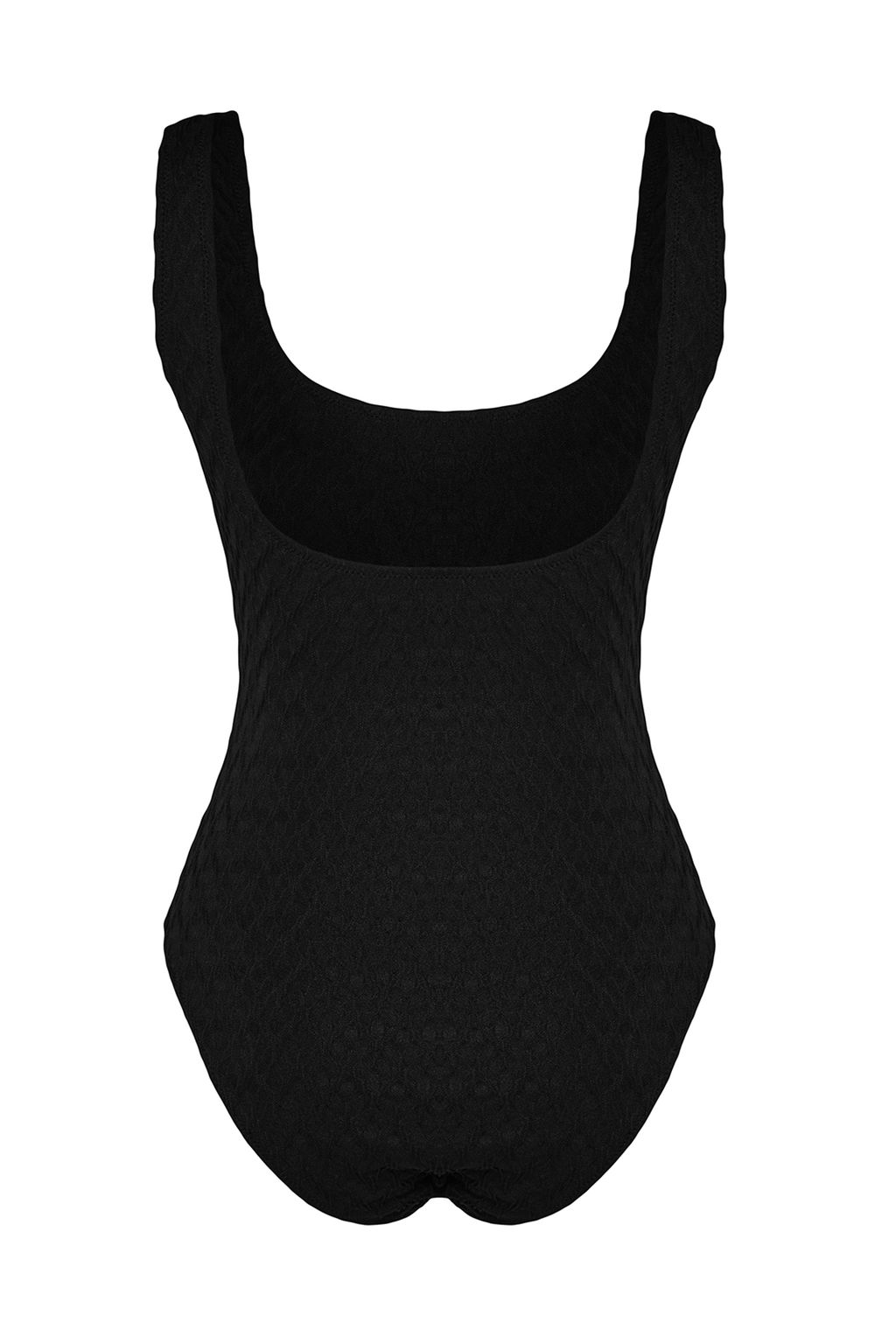 Siyah Dokulu Kare Yaka Kapl? Regular Mayo TBESS23MA00223