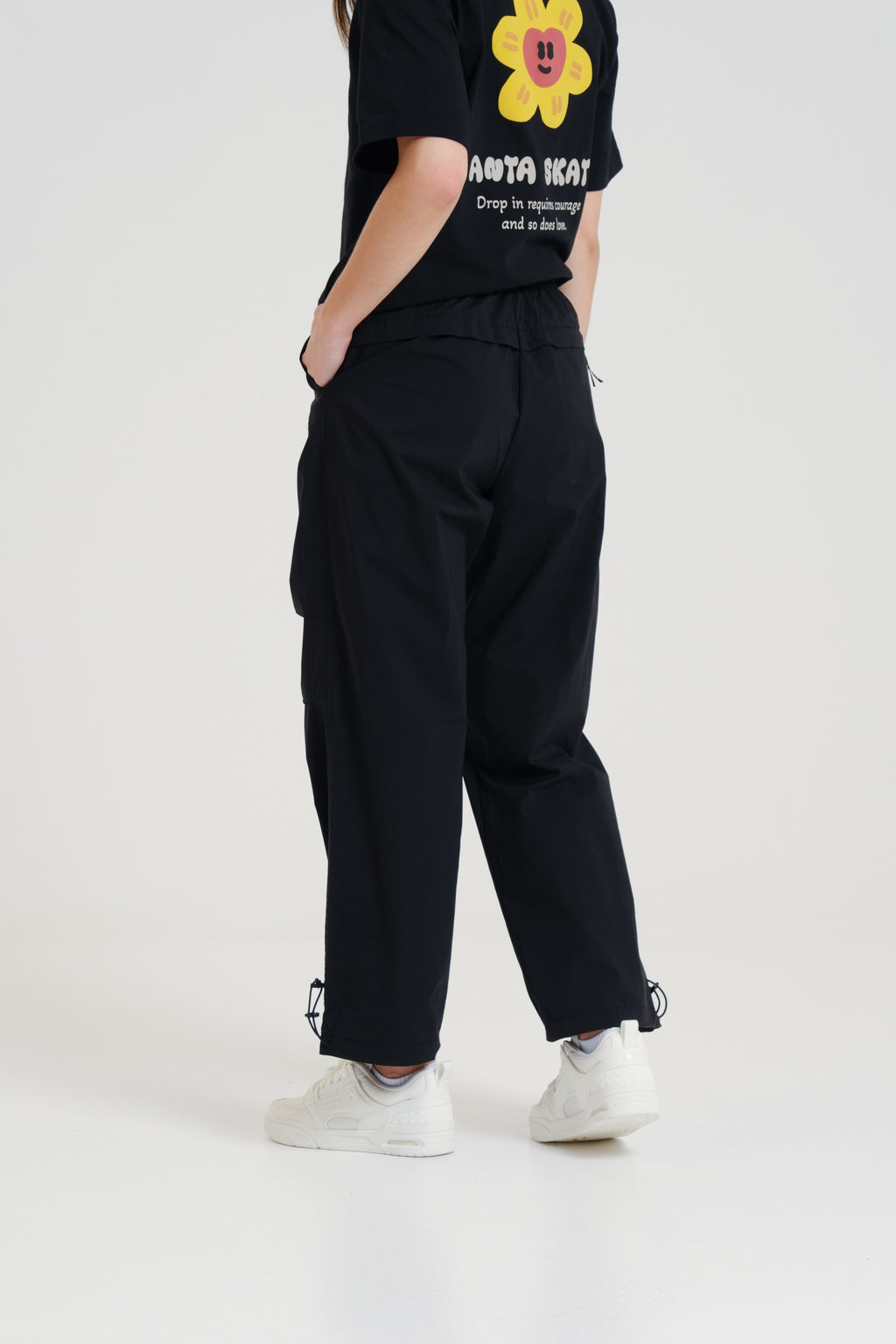 Брюки карго Черный