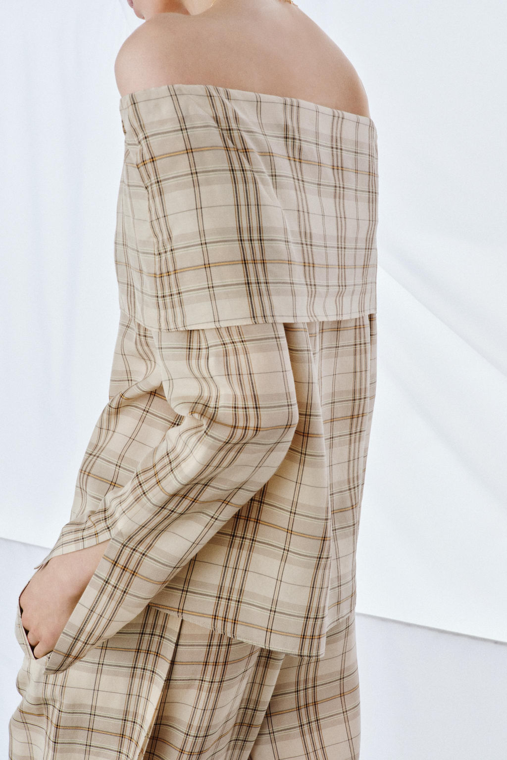 CHECK TROUSERS ZW COLLECTION - Zara фото 11