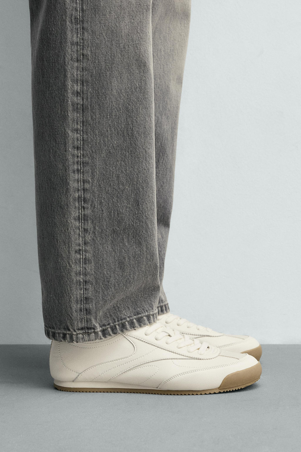 ZAPATILLA ESTILO RETRO / Blanco - Zara фото 2