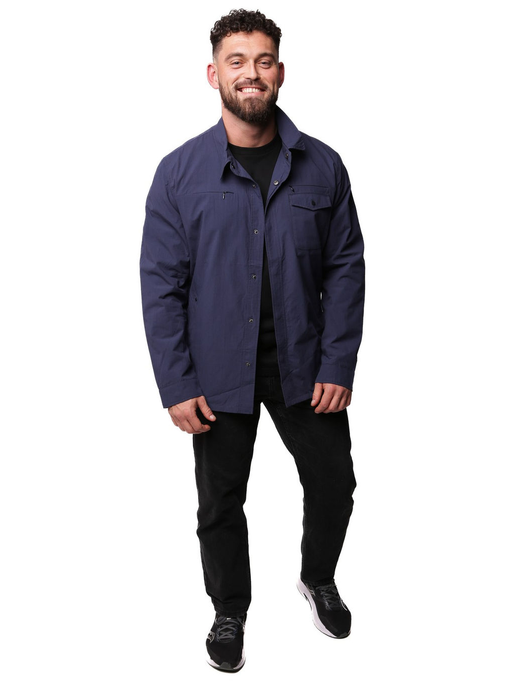 Ветровка A-8807 Синий