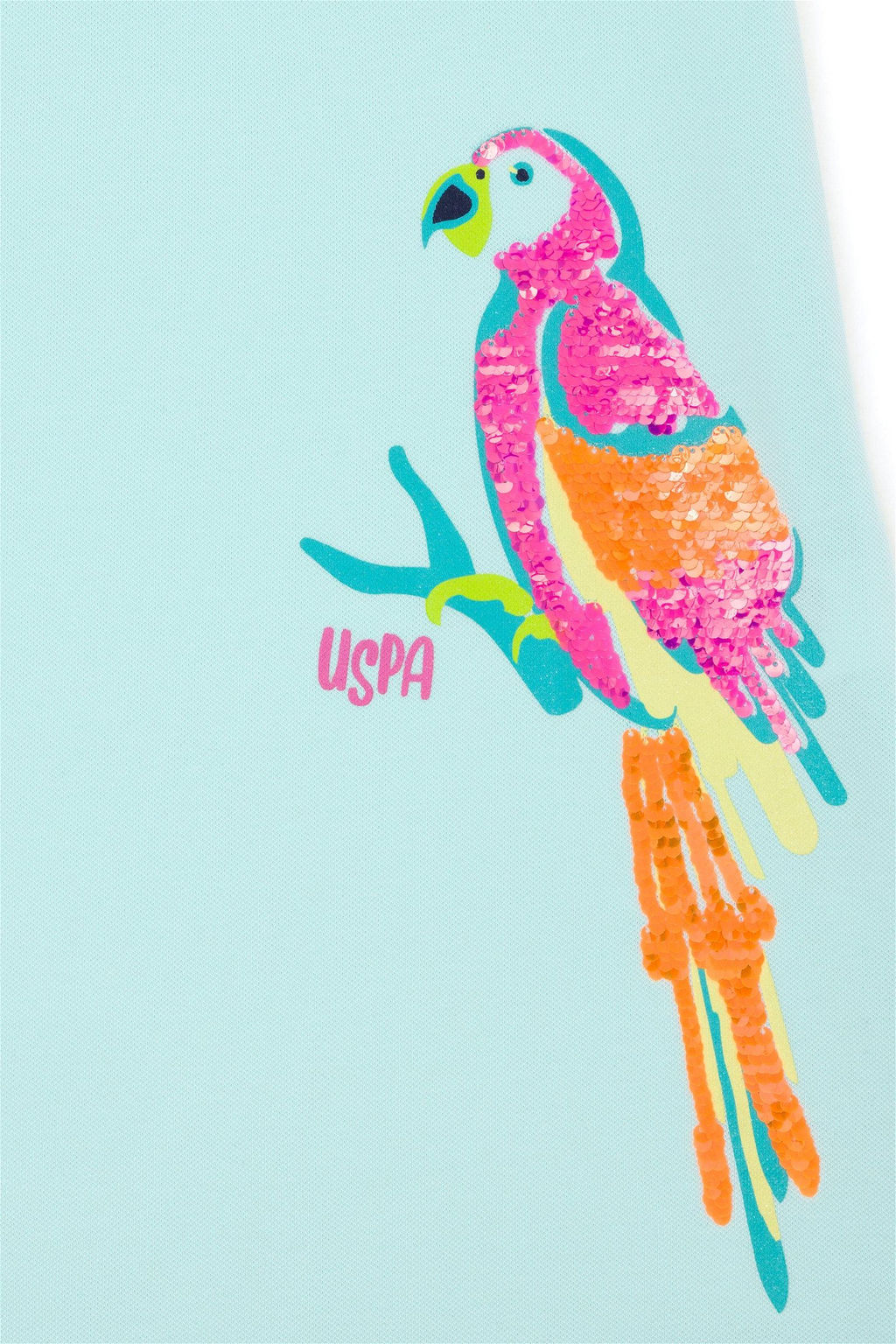 U. S. Polo Assn Вязаное платье зеленого цвета для девочек - U.s. polo assn фото 3