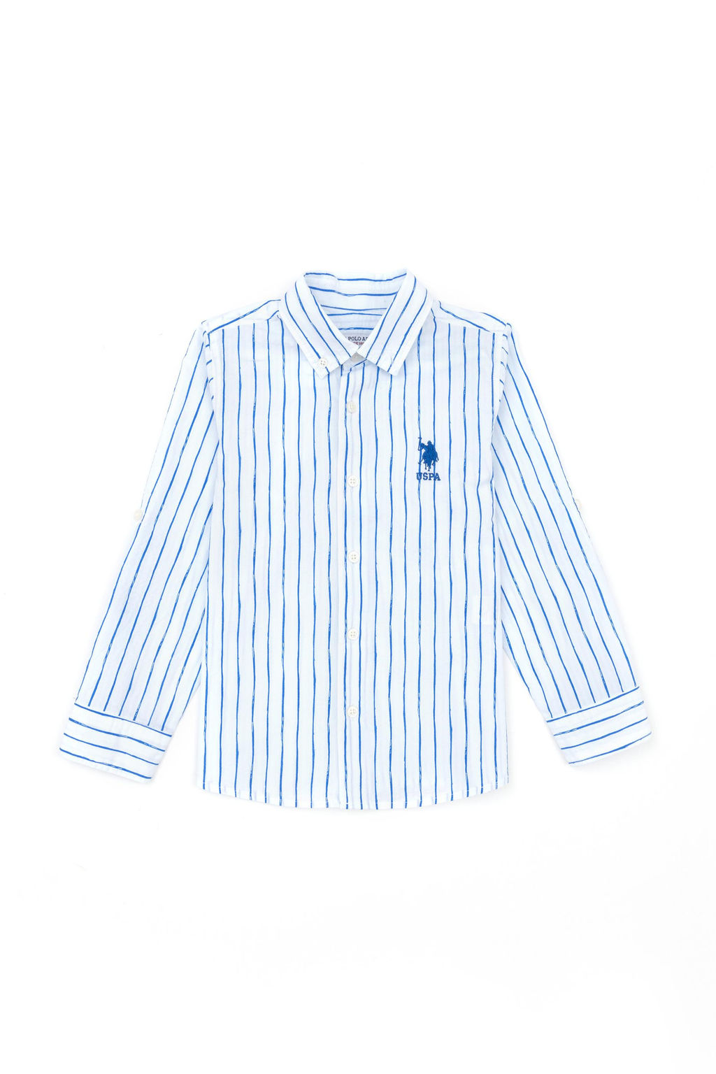Рубашка Saks с длинным рукавом для мальчика - U.s. polo assn фото 2