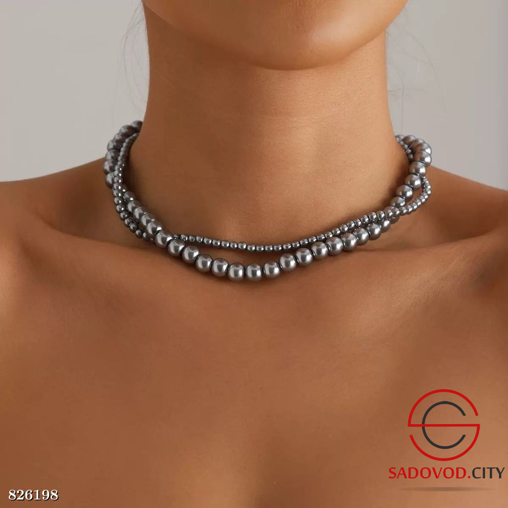 Жемчужное ожерелье на шею