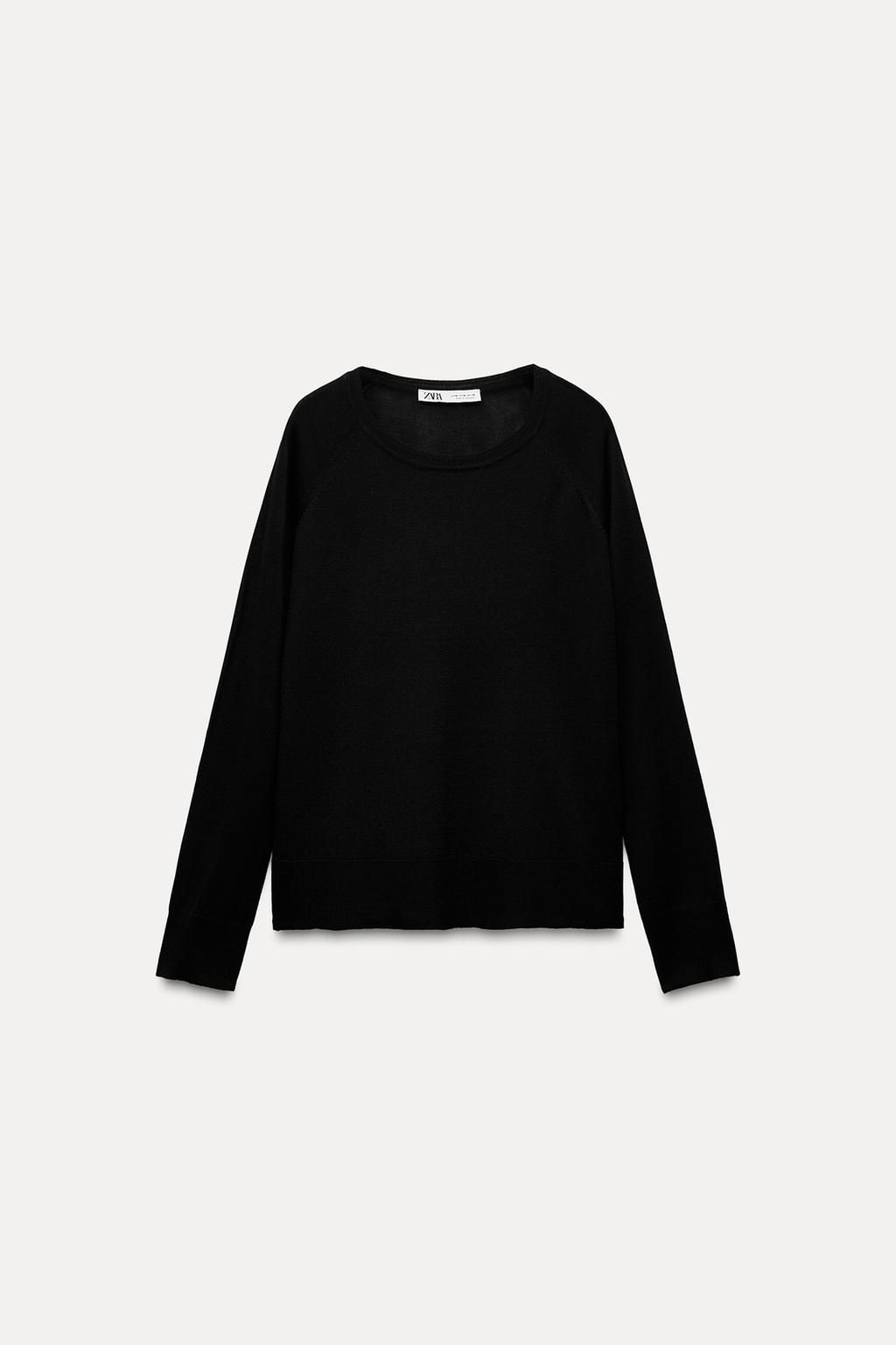 BASIC FINE KNIT SWEATER - Zara фото 31
