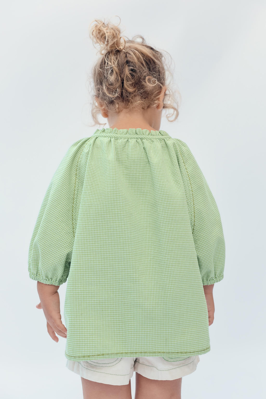 2-14 A?OS/ SHORT PESPUNTES FLORES LIMITED EDITION / Estampado - Zara фото 7