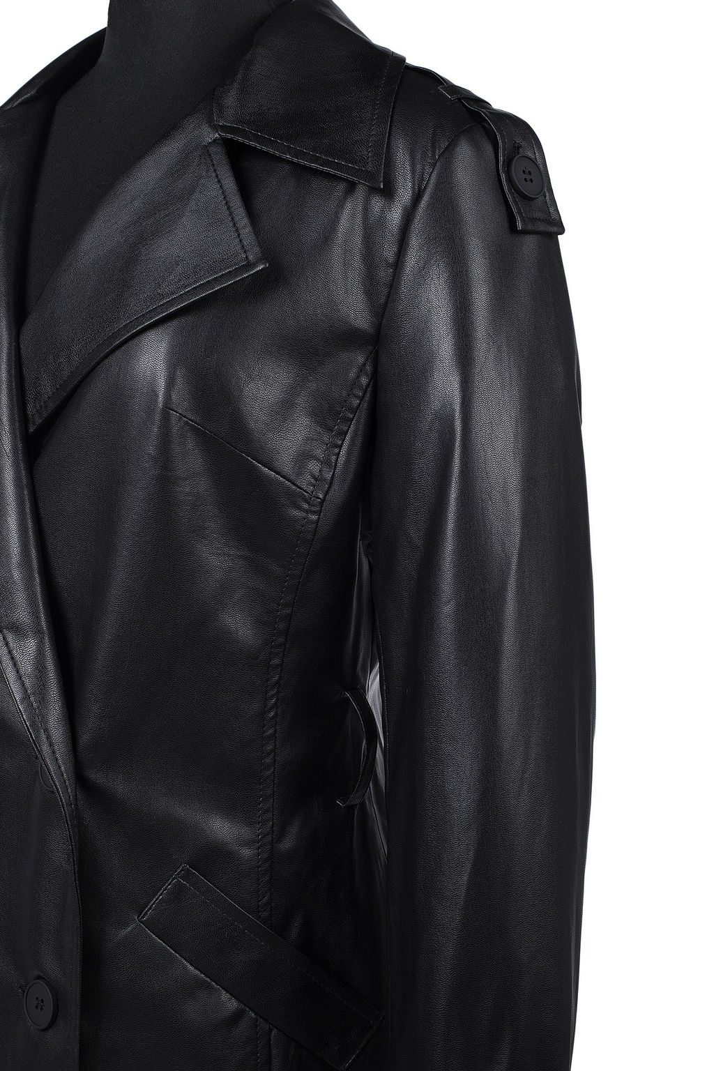 03-3428 Плащ женский (пояс) - El podio фото 7