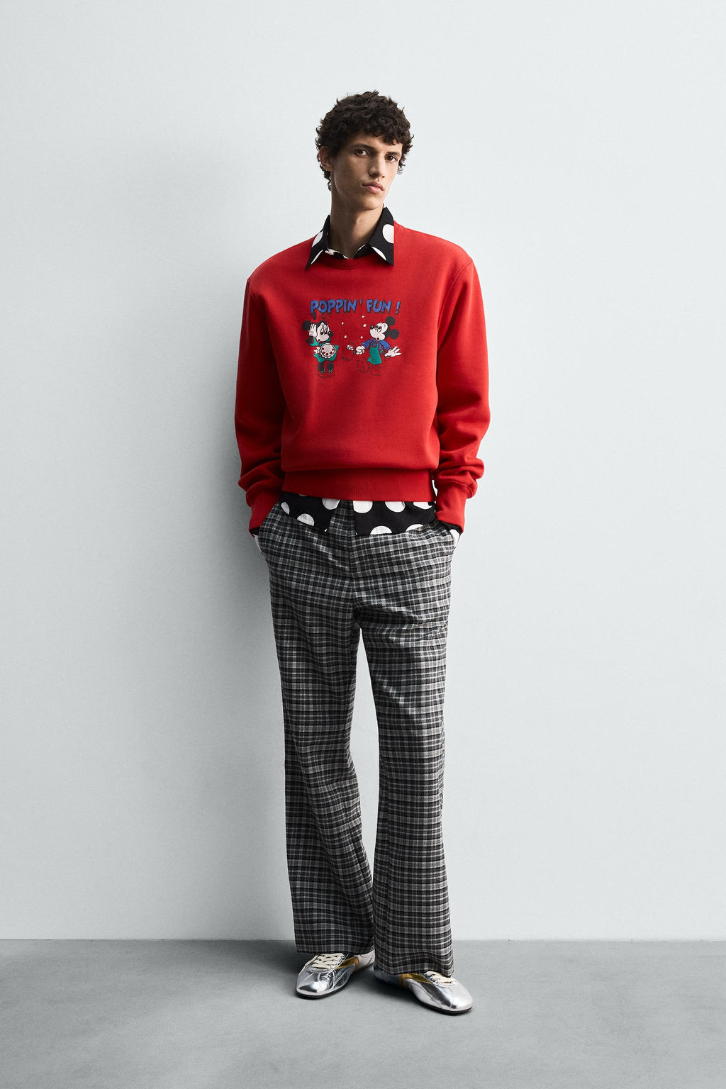 MINNIE + MICKEY SWEATSHIRT HARRY LAMBERT FOR ZARA X DISNEY