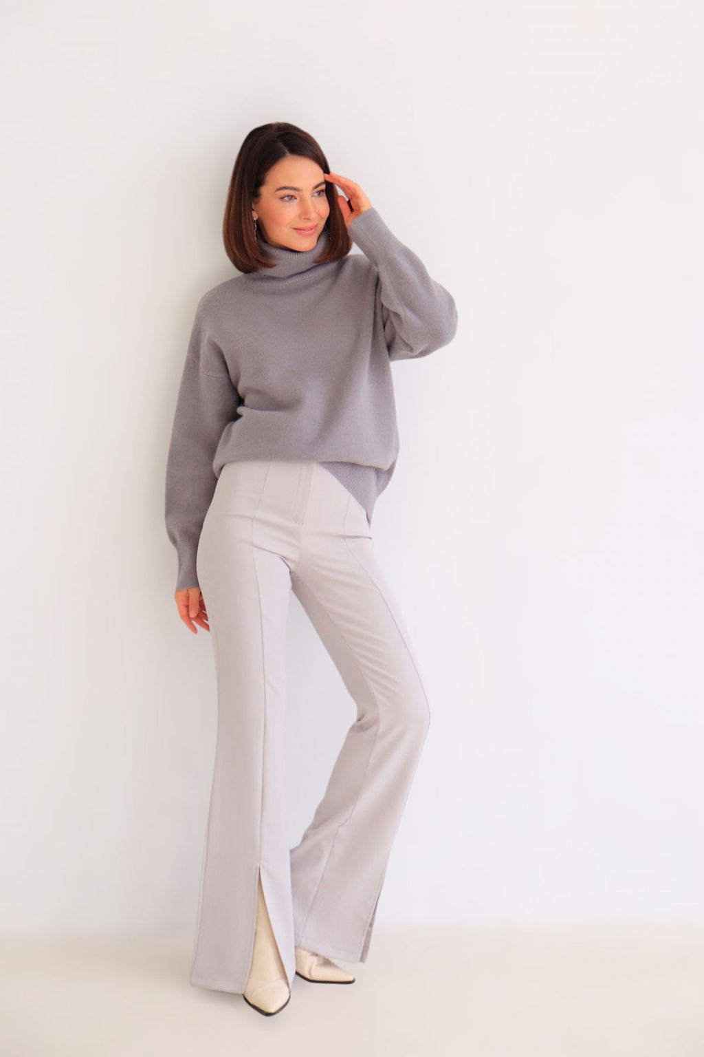 Martichelli Брюки светло-серые  фото 7