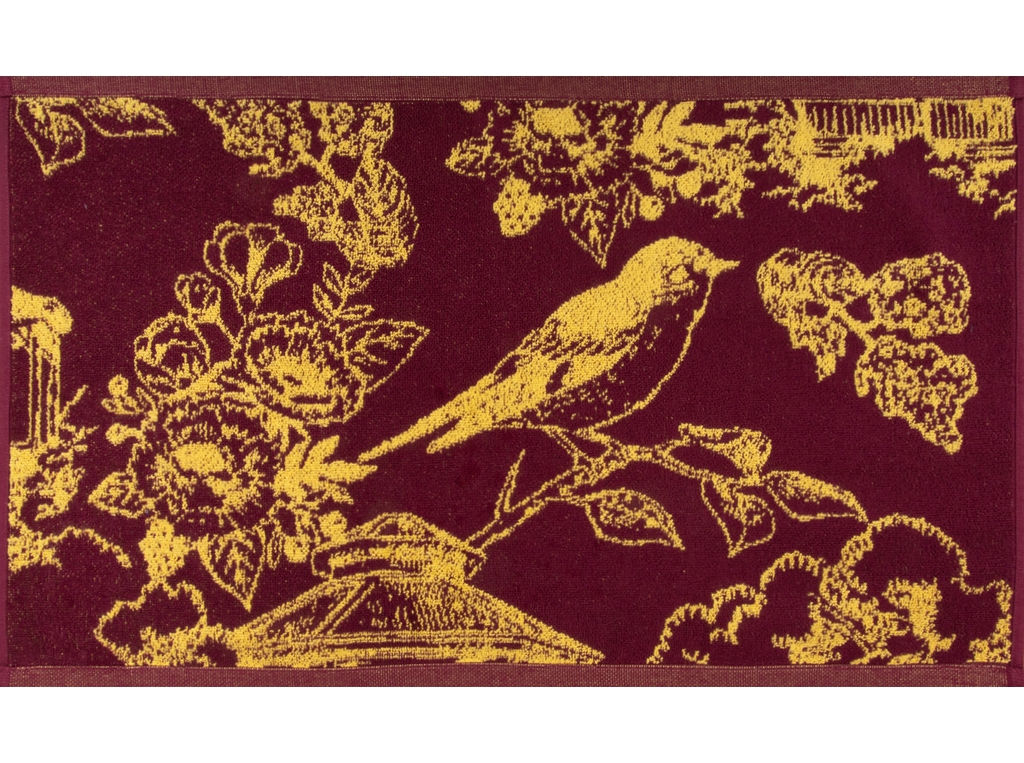 Полотенце махровое 6с104.411ж1 Весеннее утро(кр.дерево1) 67х40см