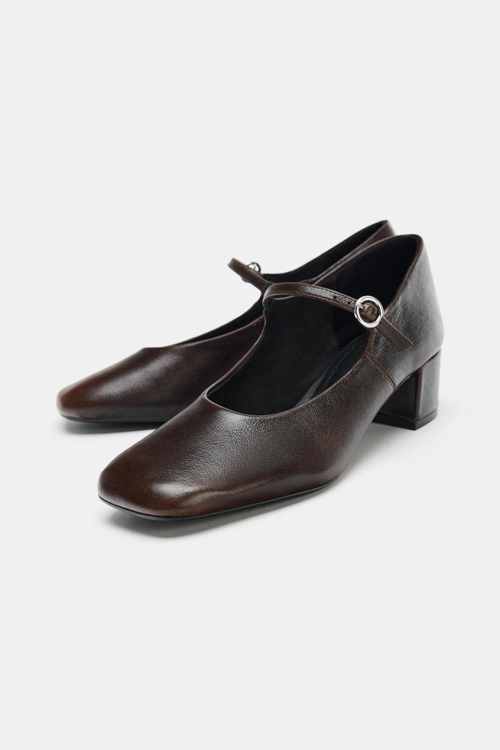 LEATHER HEELS - Zara фото 5