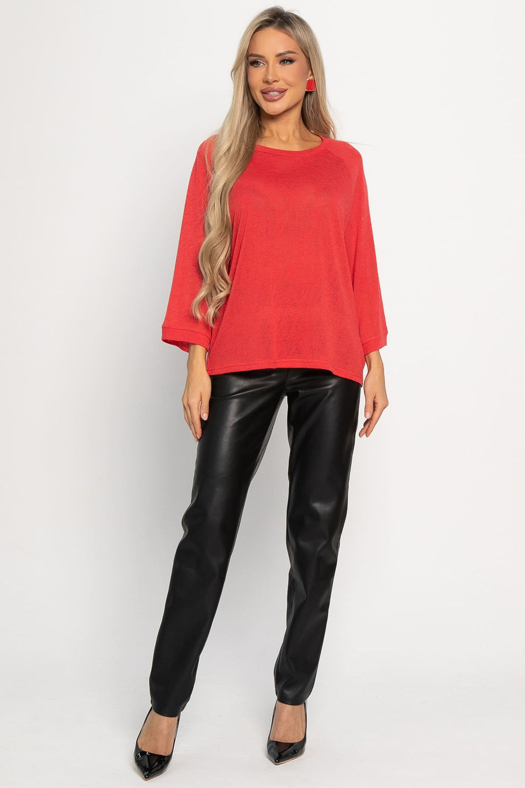 Блуза Океания (красная) Б14930-5М