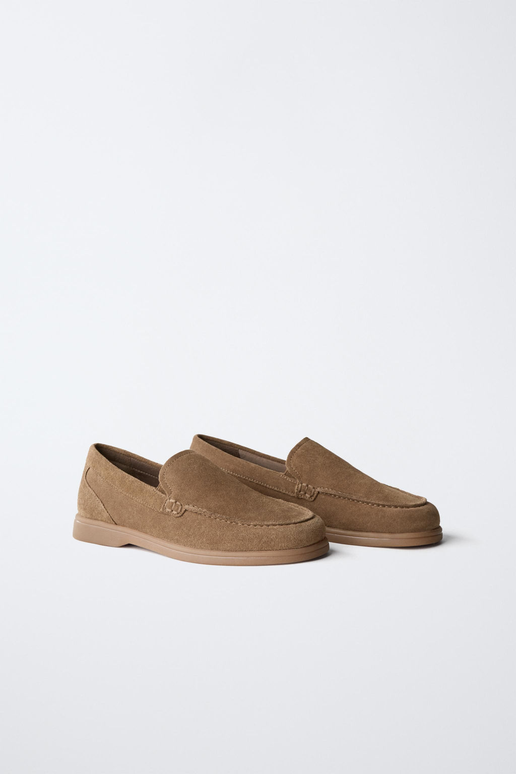 SPLIT SUEDE DECK SHOES