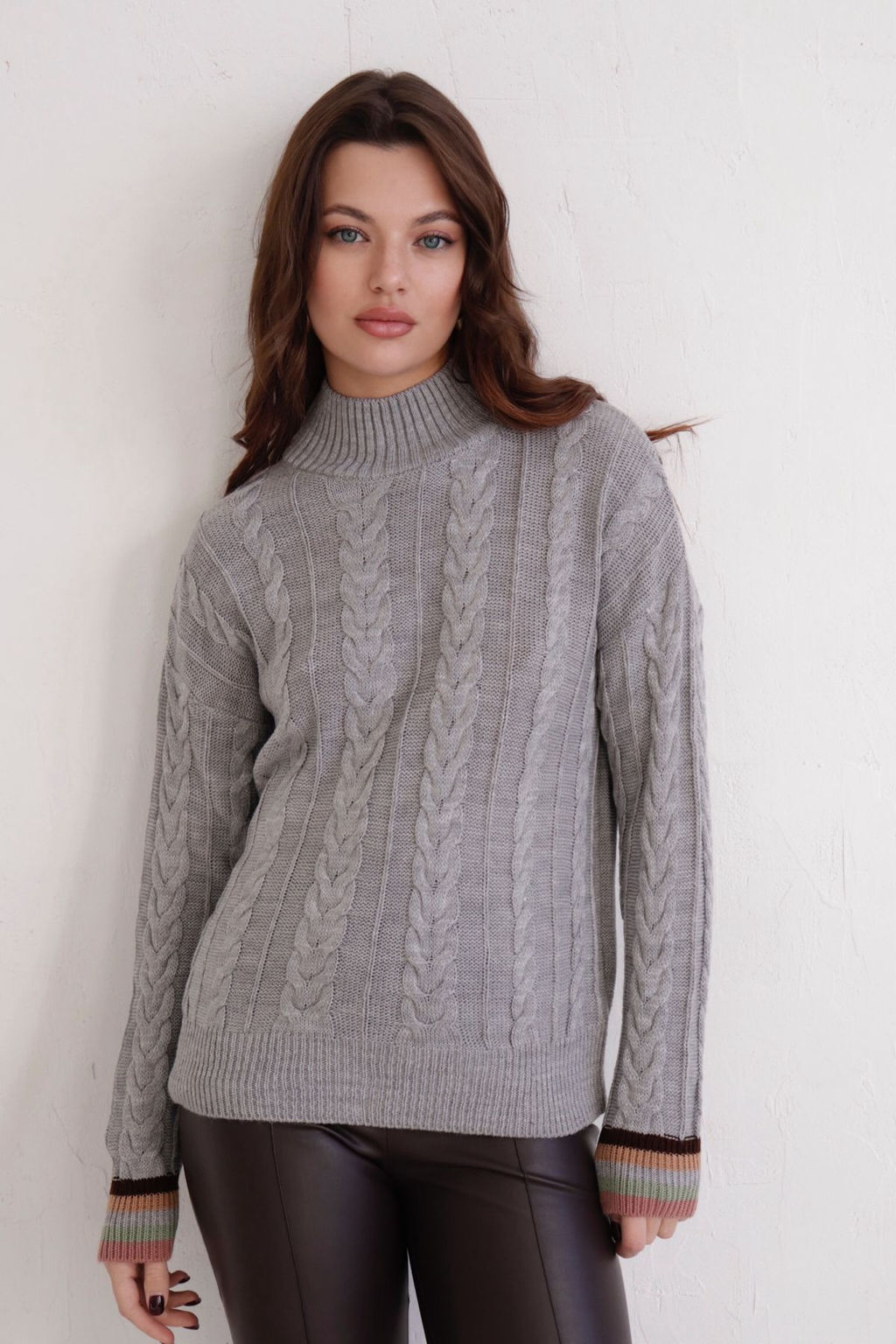 11002 Свитер серый - Martichelli фото 15
